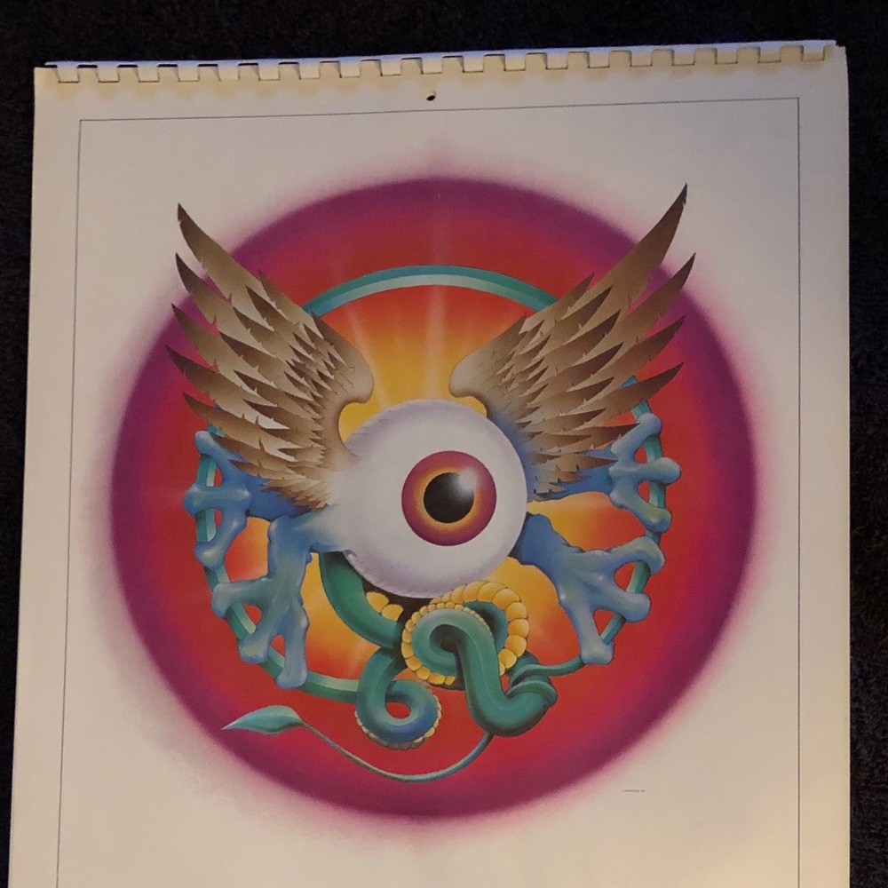 1975 Rock Art “Monster” Calendar